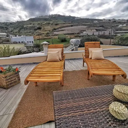 Karpimo Vineyard With Heated Pool Feriehus Éxo Goniá