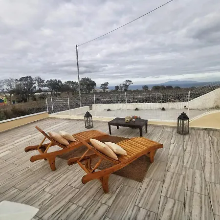 Tatil Evi Santorini Vineyard With Heated Pool Éxo Goniá