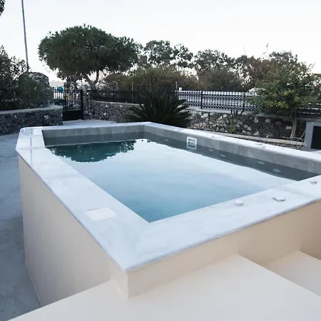 Santorini Vineyard With Heated Pool * Έξω Γωνιά